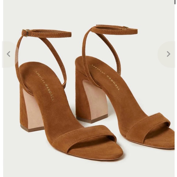 Loeffler Randall Malia Curved-Heel Sandal in Cacao Size 40 Brand New in Bow - Picture 1 of 6